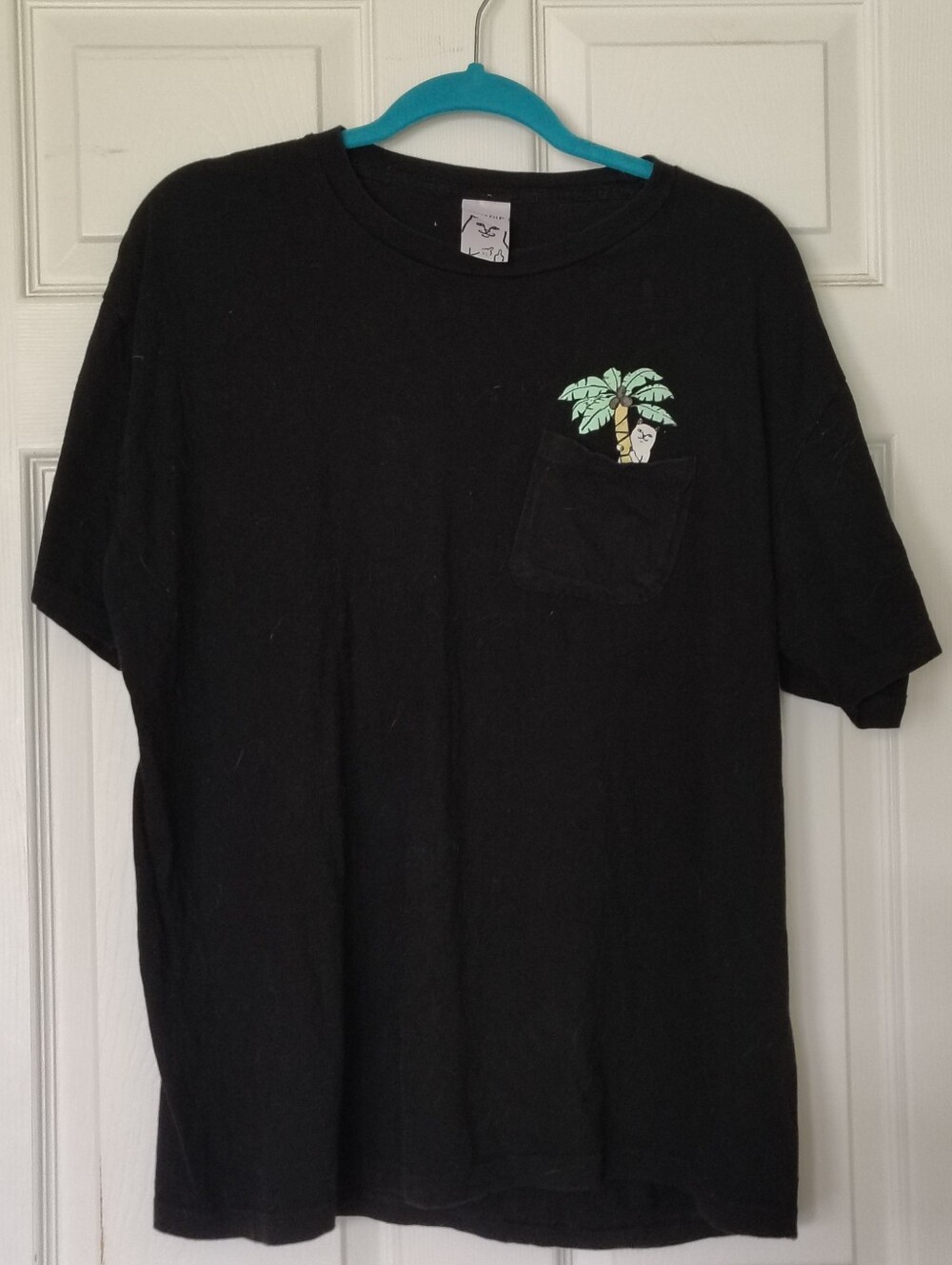 Ripndip Black Pocket Tee XL